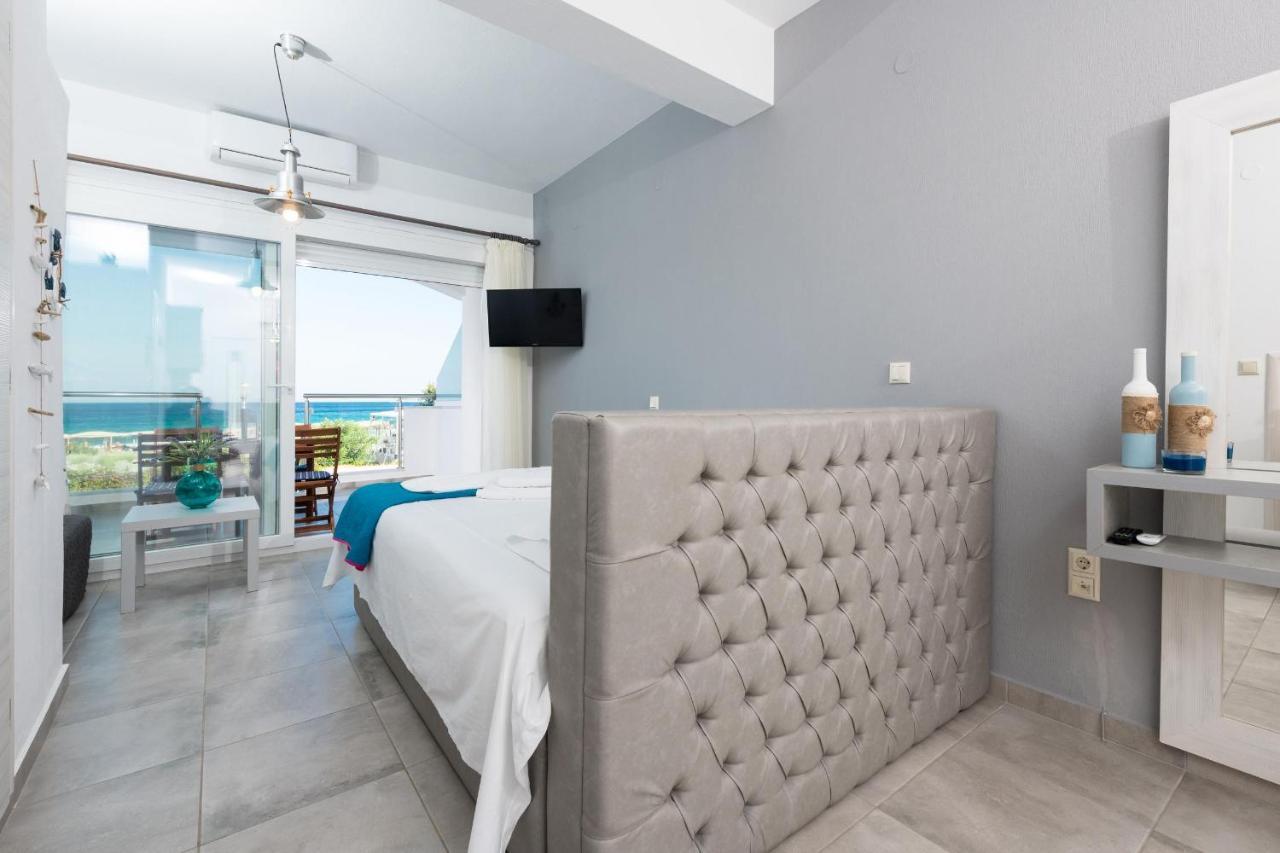 Artemis Beach Apartments Chrisi Ammoudia Esterno foto