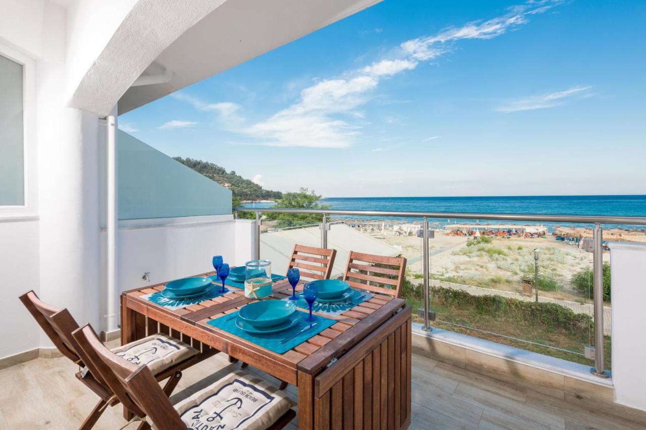 Artemis Beach Apartments Chrisi Ammoudia Esterno foto
