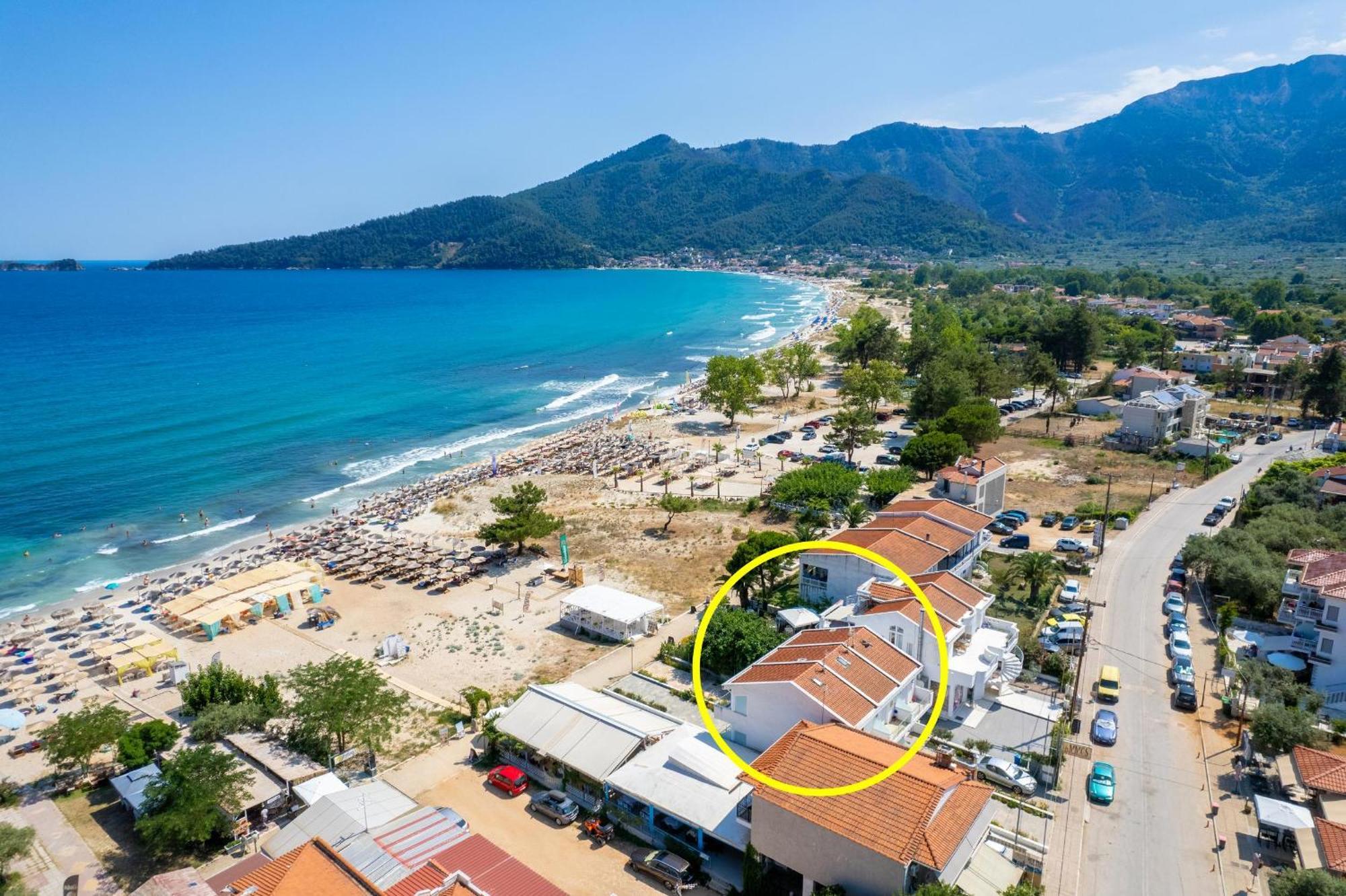 Artemis Beach Apartments Chrisi Ammoudia Esterno foto