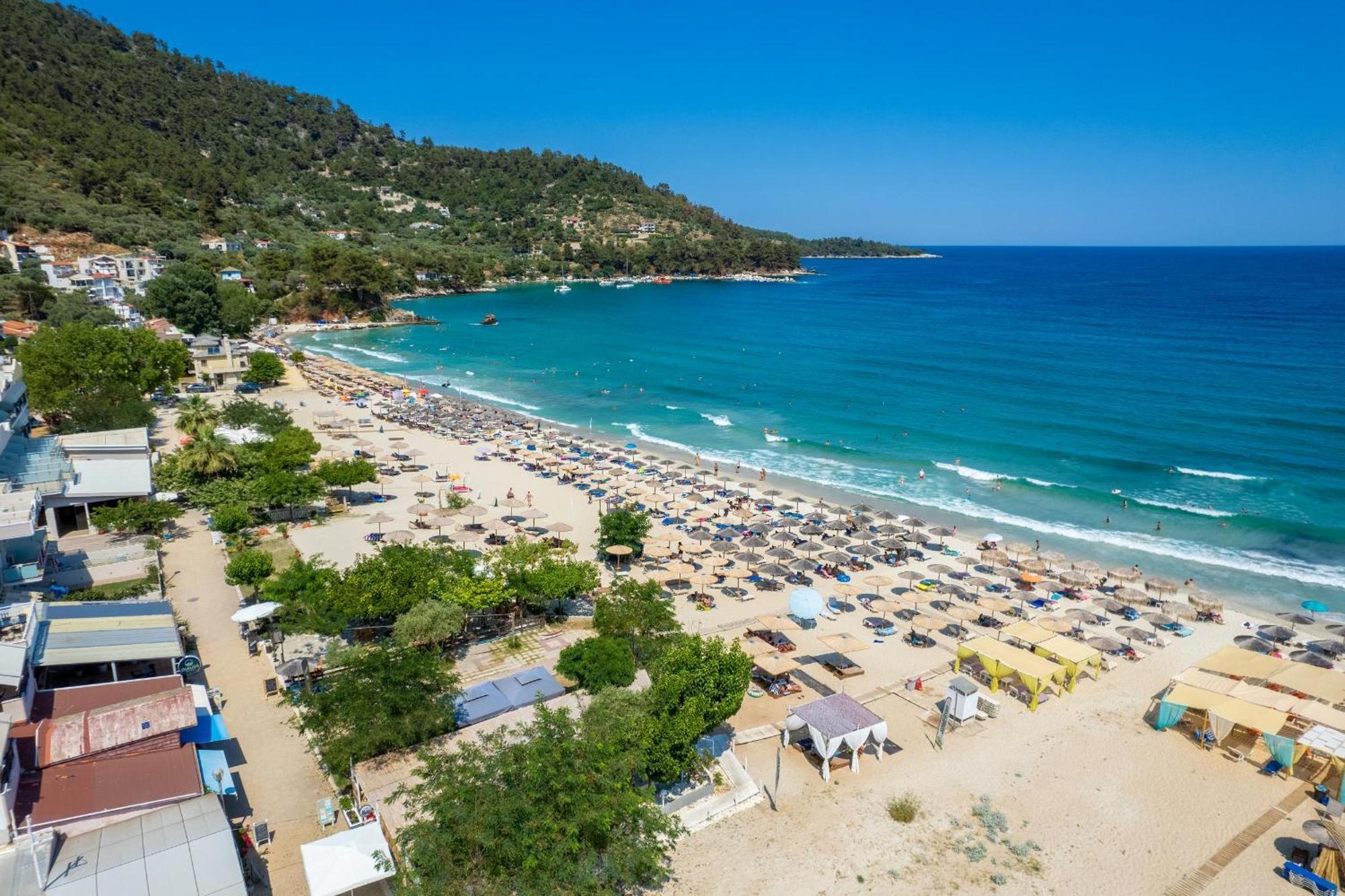 Artemis Beach Apartments Chrisi Ammoudia Esterno foto