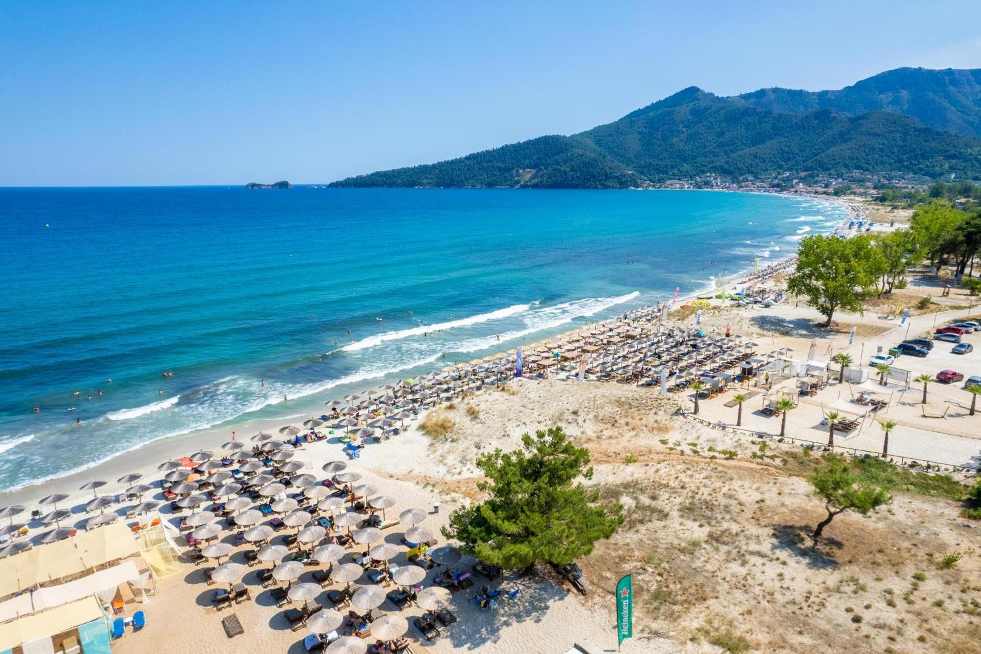 Artemis Beach Apartments Chrisi Ammoudia Esterno foto