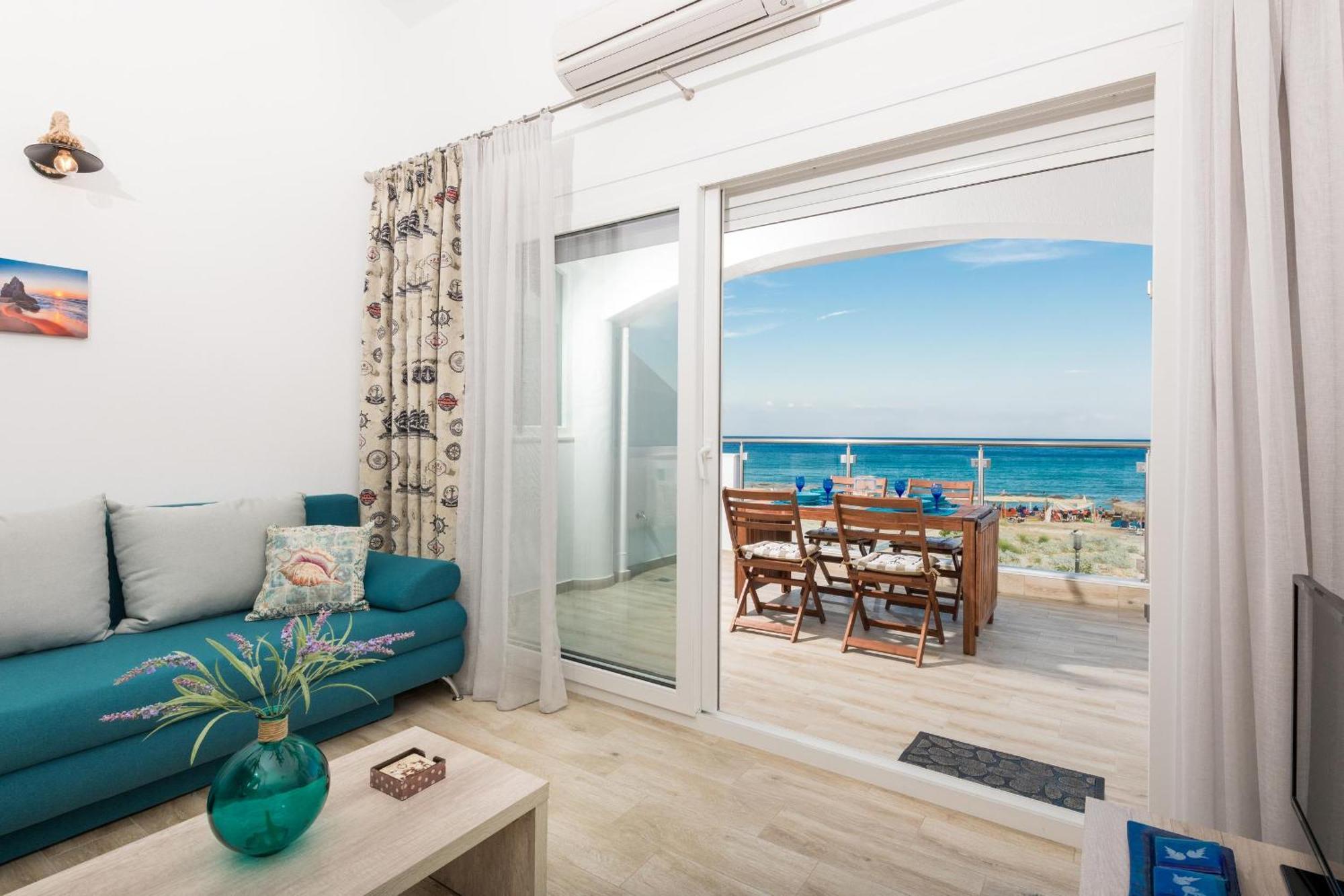 Artemis Beach Apartments Chrisi Ammoudia Esterno foto